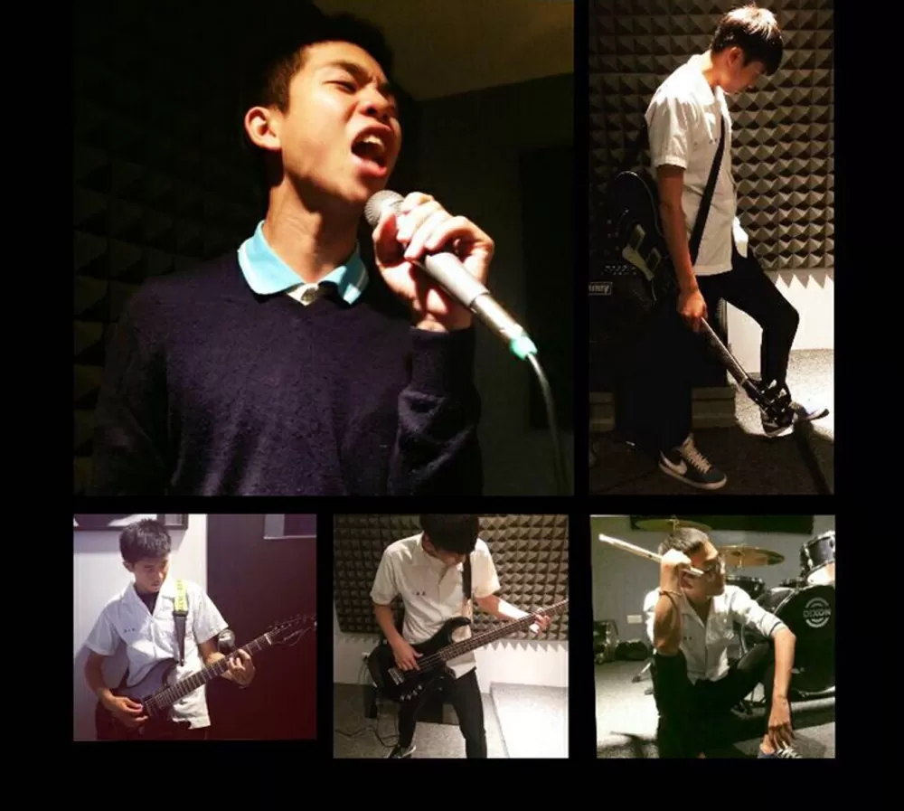 廖大維首張專輯《人生的旅途-堅持》問世。廖大維／提供。