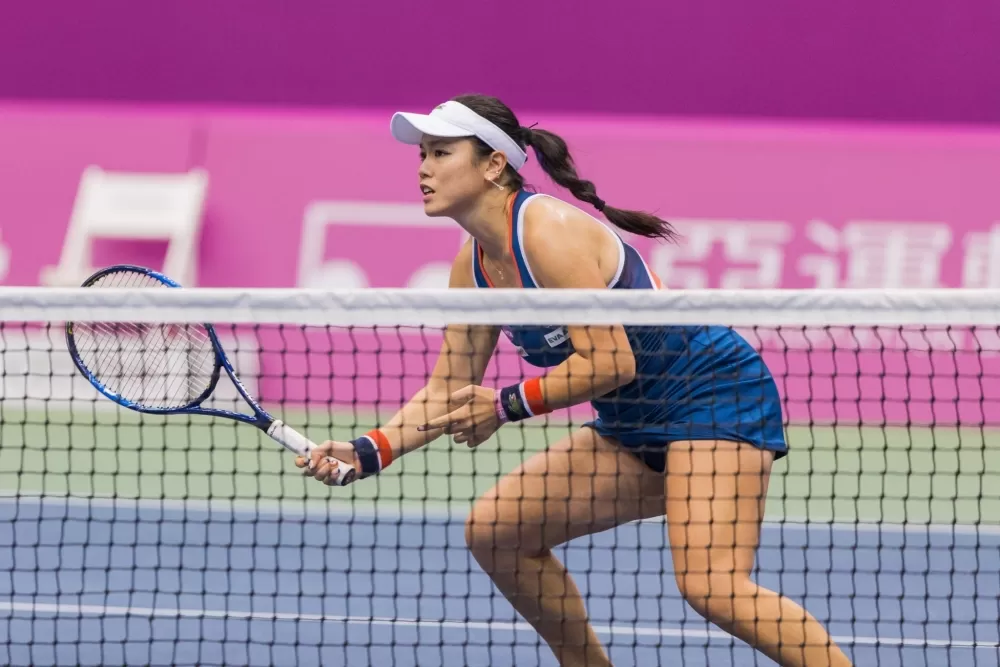 詹詠然。資料照片 中華民國網球協會/提供。