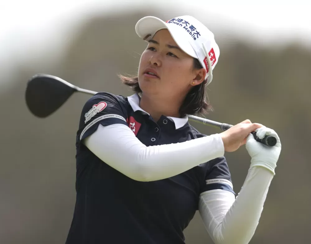 李旻拼戰4回合後以第二名作收。圖/LPGA FB。