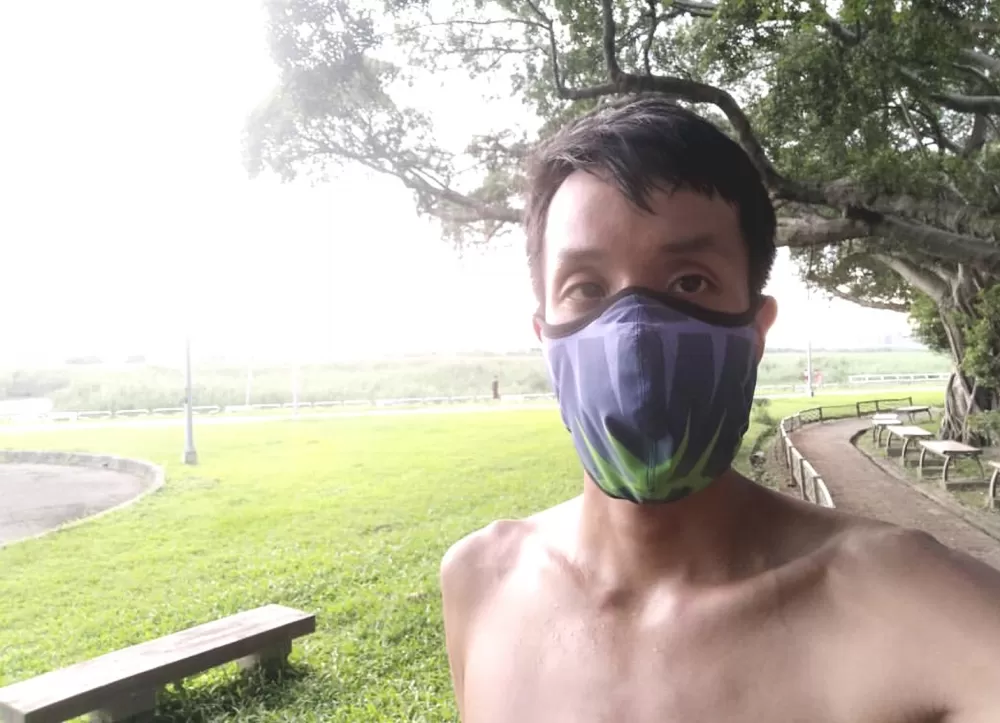 李奇儒選擇較冷僻的地點及時段,繼續長距離的專項訓練。