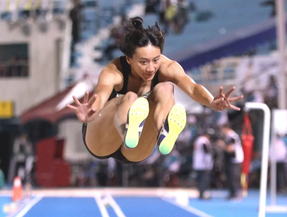 謝喜恩喜獲東京奧運門票。資料照片 林嘉欣／攝影。