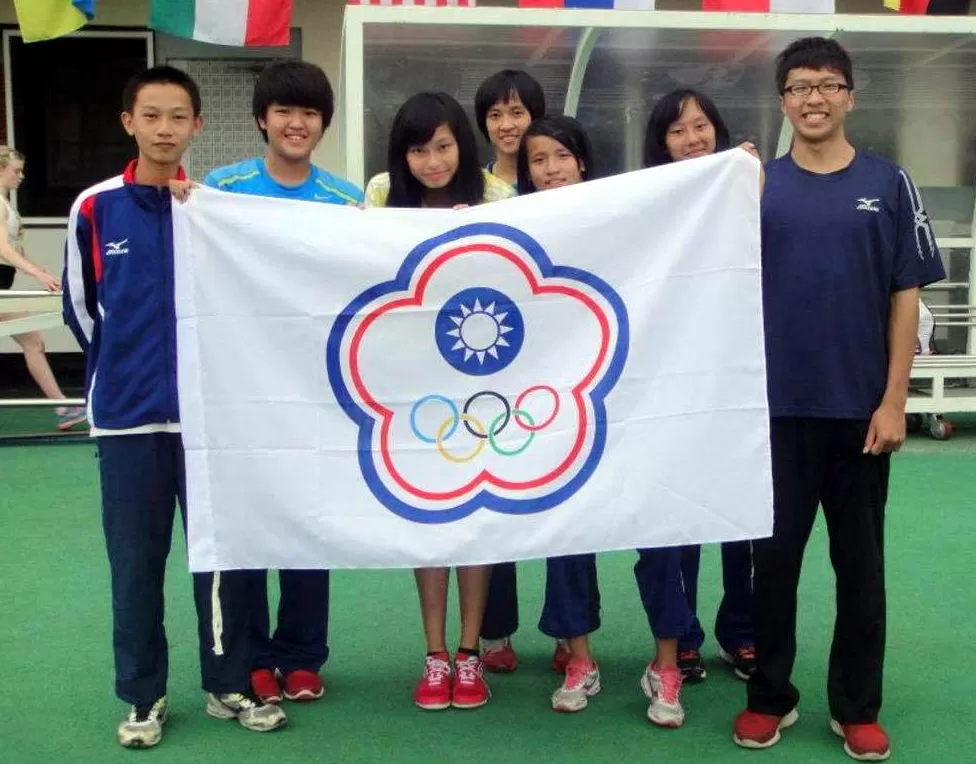 張瑜秦曾披中華隊戰袍出征國際賽。張瑜秦／提供。