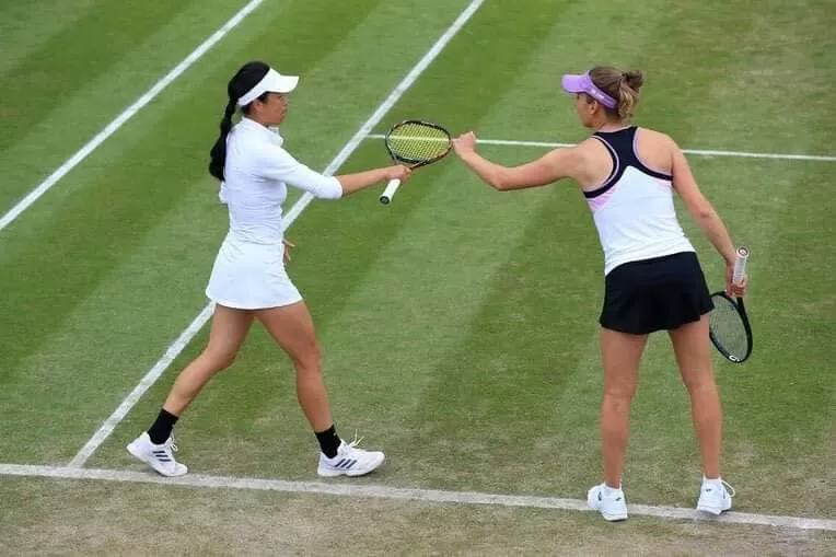 謝淑薇第三度闖進溫網女雙冠軍戰。圖/謝淑薇粉專。