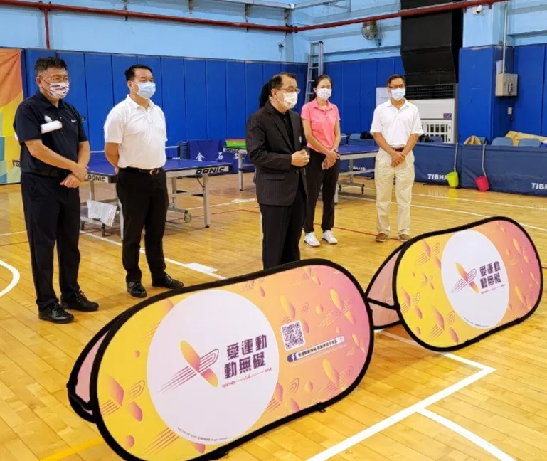 張少熙署長宣示身心障礙體育運動政策,期待與身障者一同Together We Move!