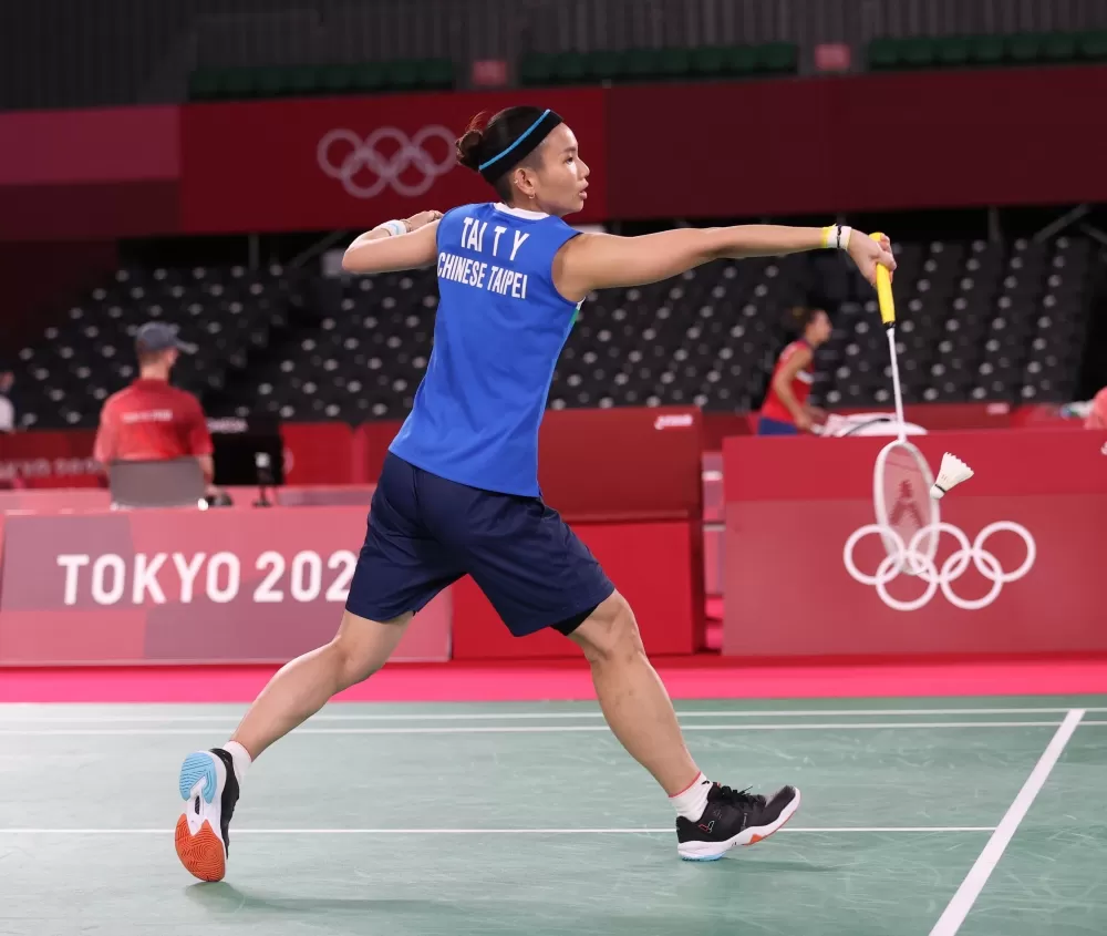 戴資穎輕鬆過首關。體育署提供。