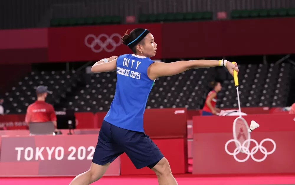 戴資穎晉級八強。體育署提供。