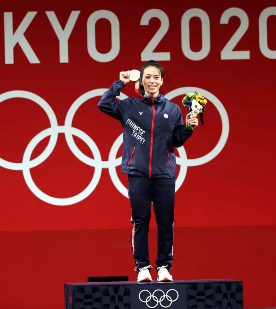 站上奧運頒獎台是所有運動員的夢想。體育署提供。