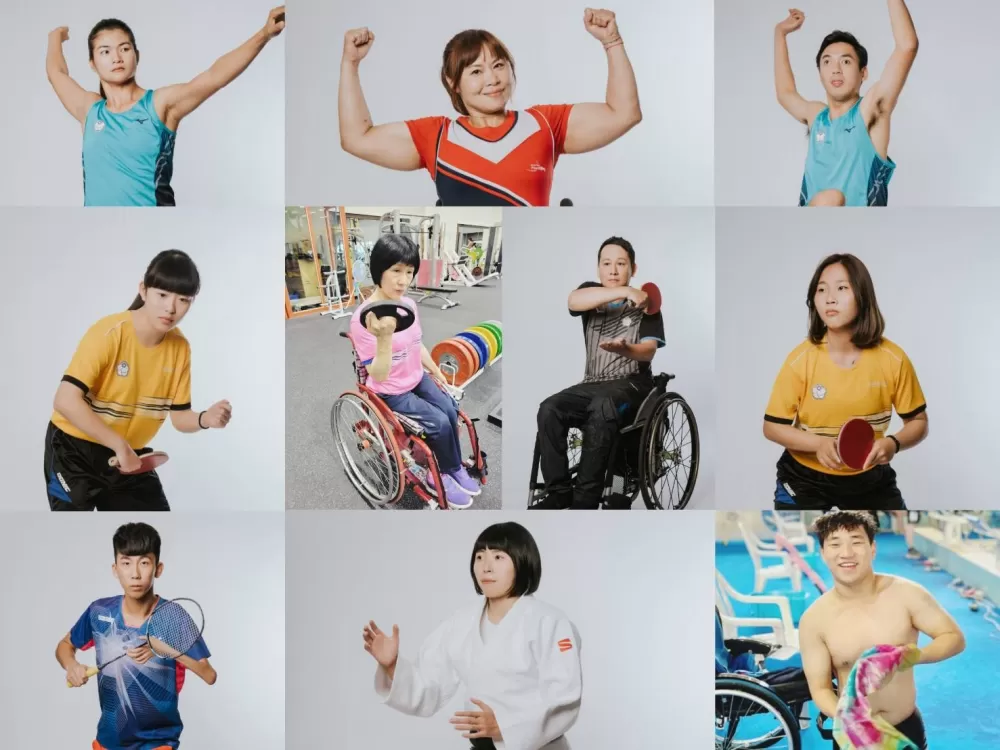 東京帕運倒數12天,請一同為帕運英雄加油。體育署提供。