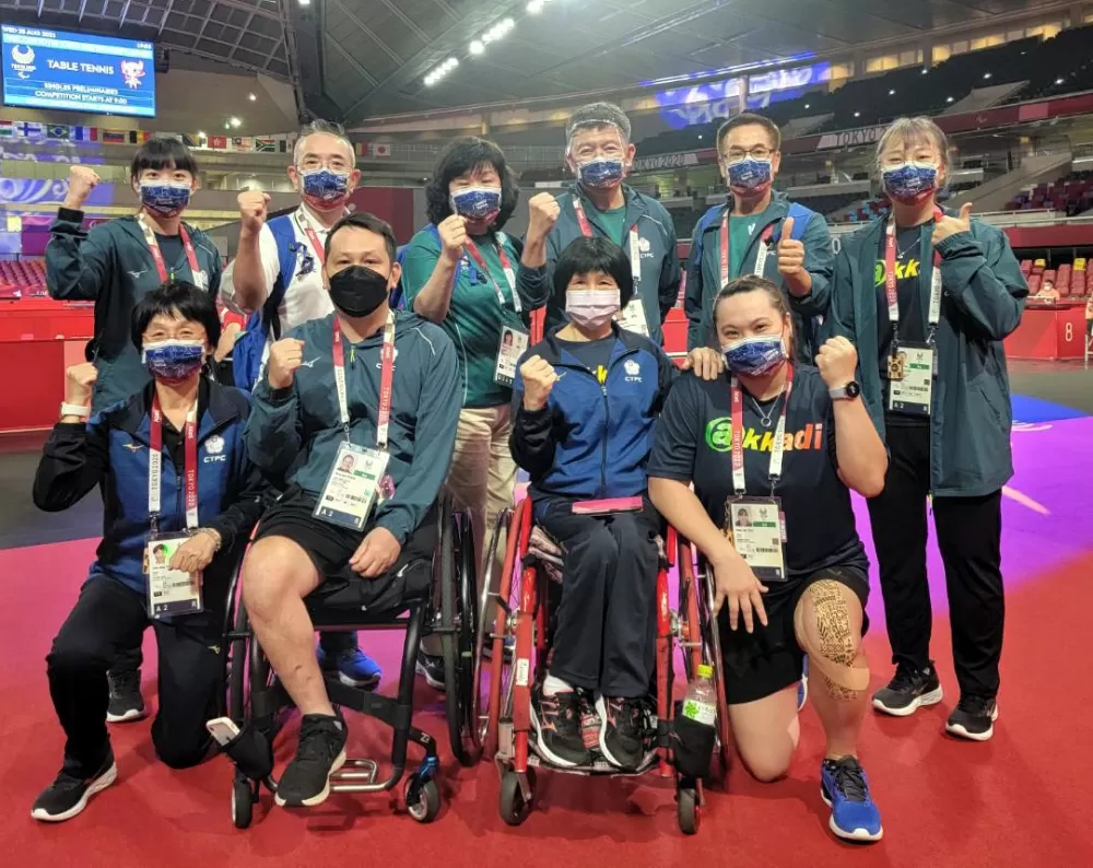 中華桌球選手明天出賽。