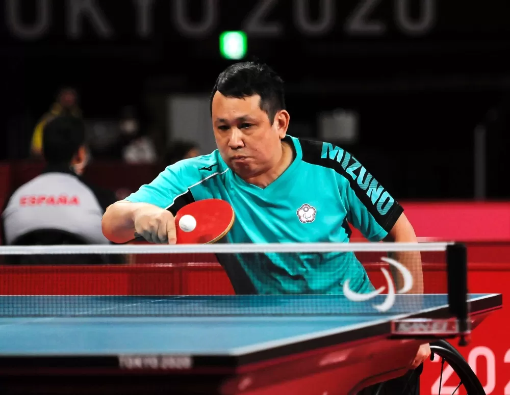 程銘志以3：1闖關。體育署提供（下同）。