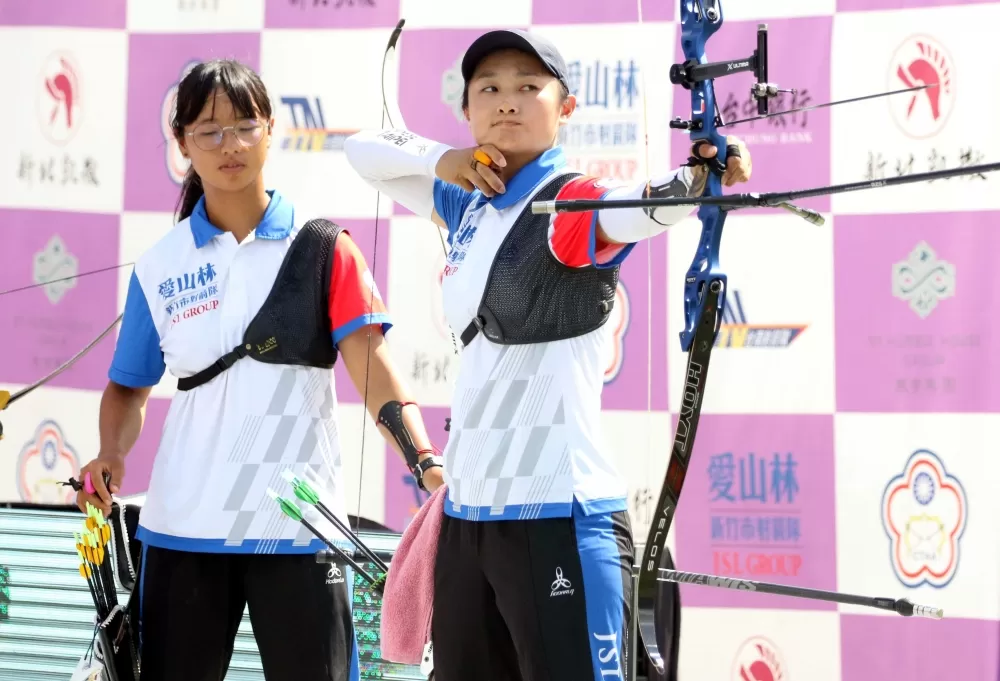 新竹市愛山林女團。中華企業射箭聯盟/提供。
