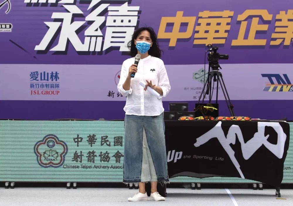 720副總許美惠。720armour運動眼鏡/提供。