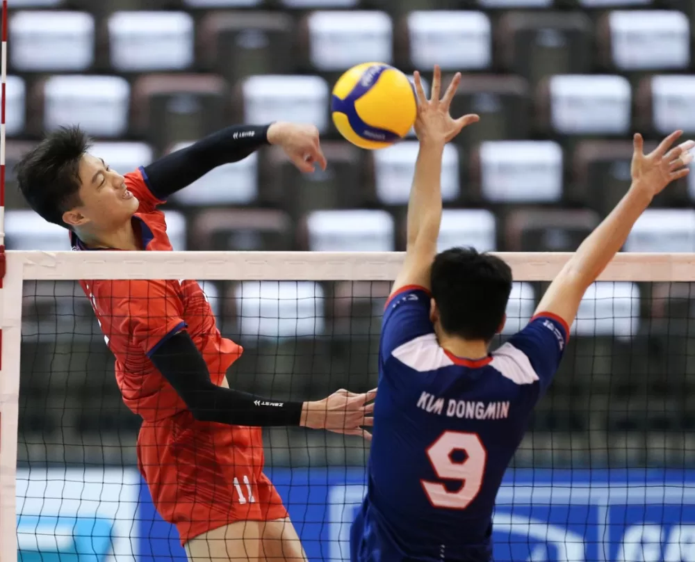 「黃金左手」吳宗軒在亞錦賽狂砍50分。亞排聯提供(下同)。