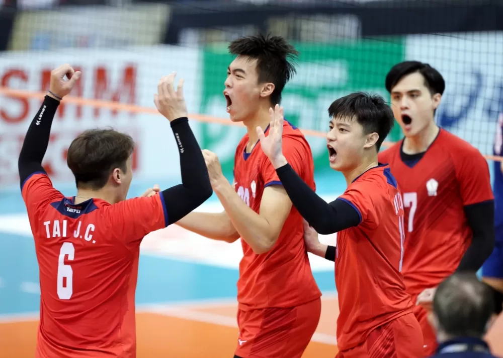 中華隊在亞錦賽連闖四關。亞排聯提供。