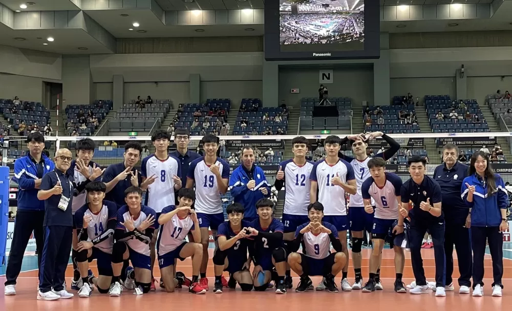 中華隊賽後大合照。林志勇/提供。