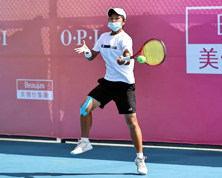 16歲女子組黃靖淳目標挑戰生涯首座A級單打冠軍。
