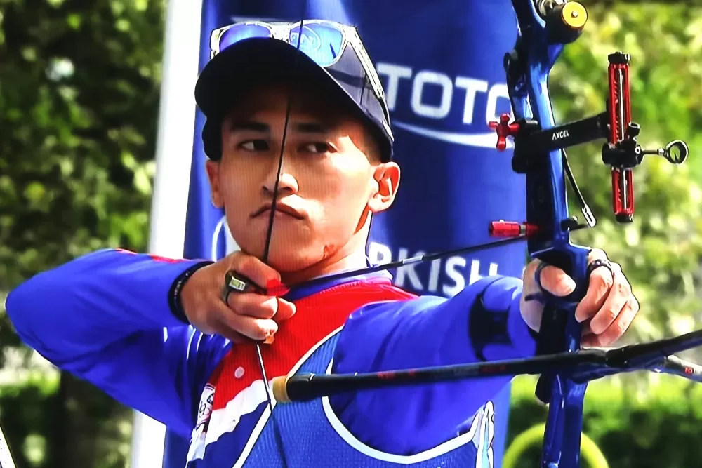 余冠燐。截取自直播畫面。