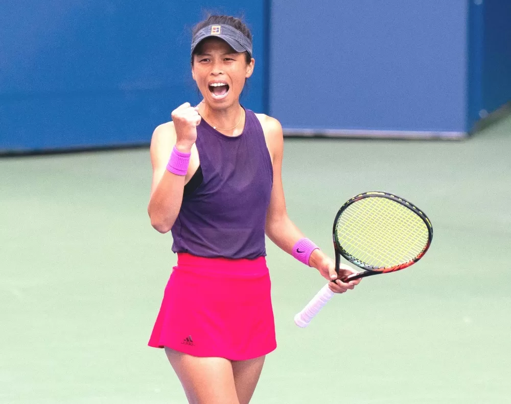 謝淑薇。圖/取自 US OPEN 社群媒體。