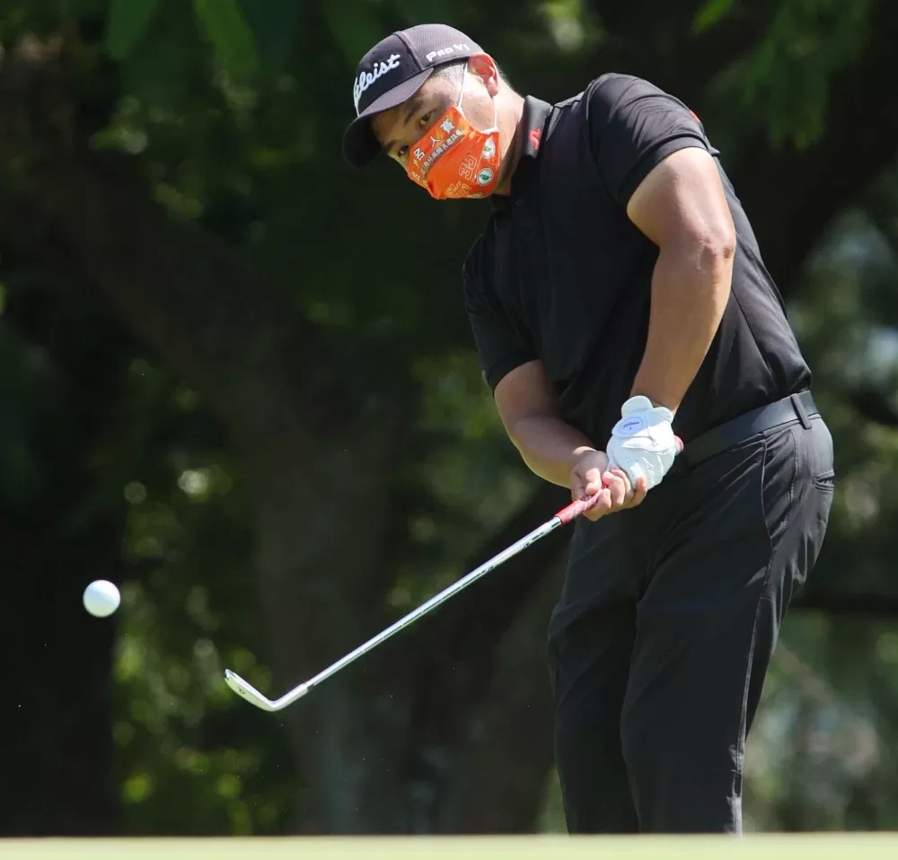 卓宗霖打出今日最低桿68桿暫居第一。大會提供(下同)。