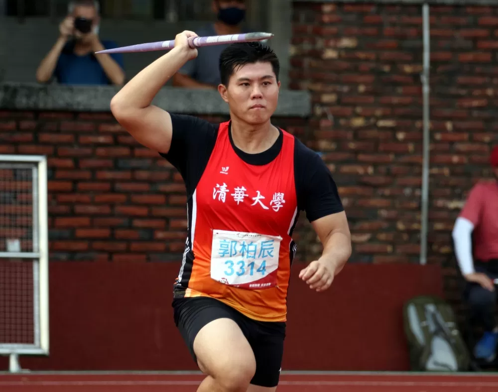 郭柏辰以64.73打破高懸15年的全大運紀錄。林嘉欣/攝影。