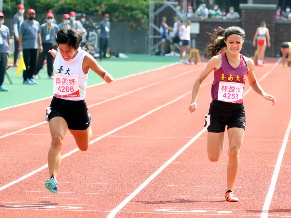 臺灣大學陳柔妤奪金。林嘉欣／攝影。