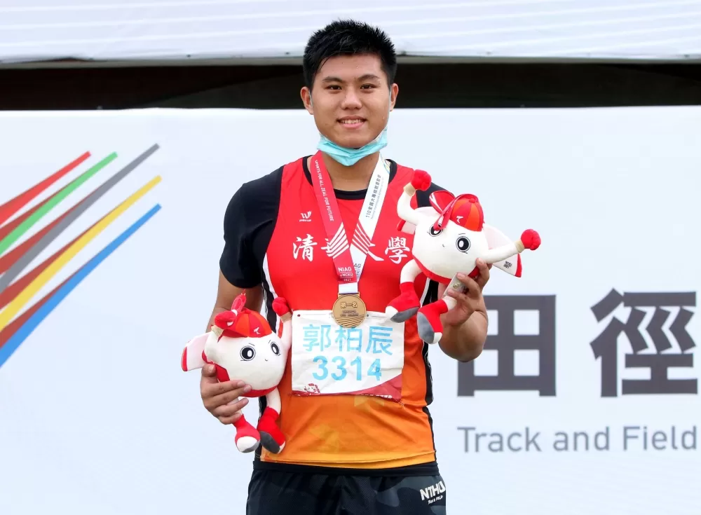 清大郭柏辰。林嘉欣/攝影。