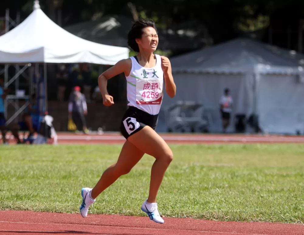 台大成琦全大運初體驗奪三銅。林嘉欣/攝影。