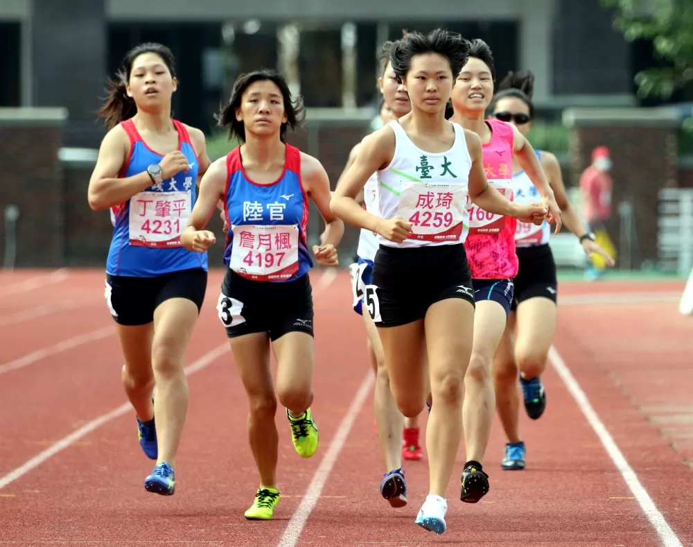 台大成琦全大運初體驗奪三銅。林嘉欣/攝影。