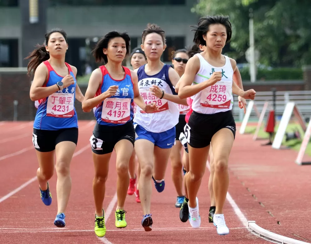 台大成琦全大運初體驗奪三銅。林嘉欣/攝影。