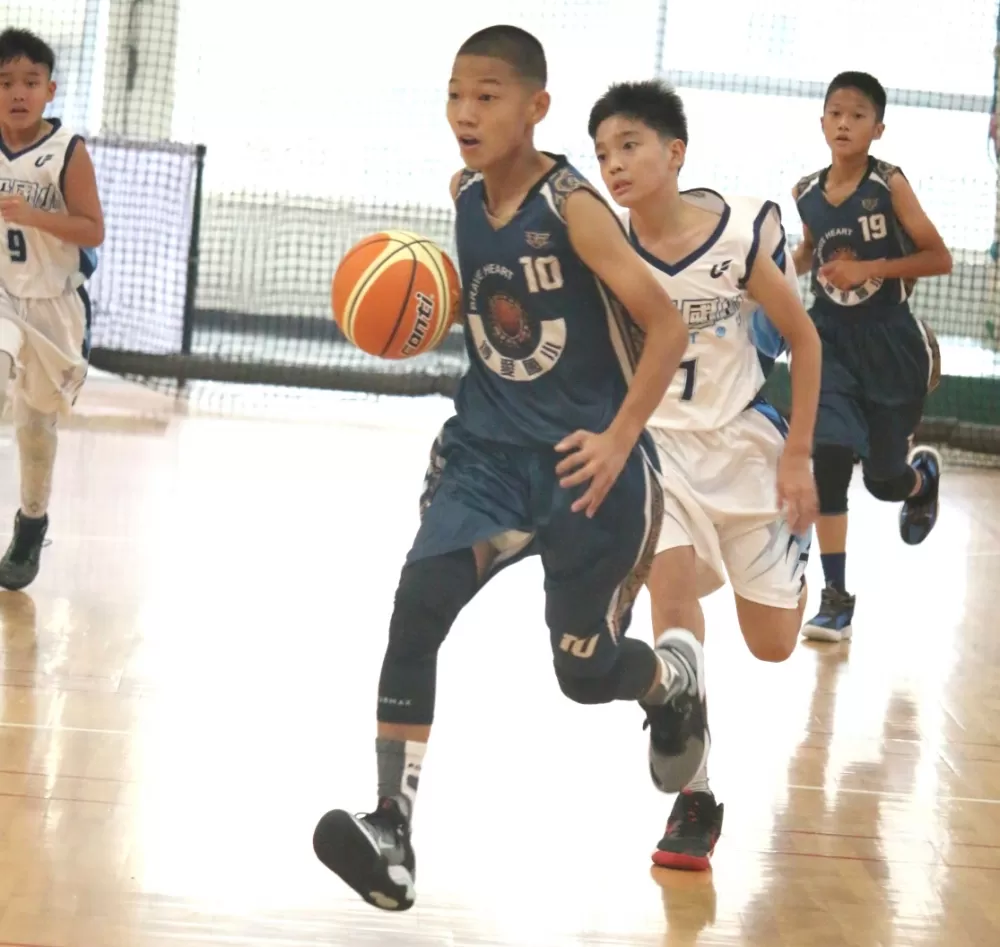 北市博愛周萱銘攻下12分。大會提供。下同。