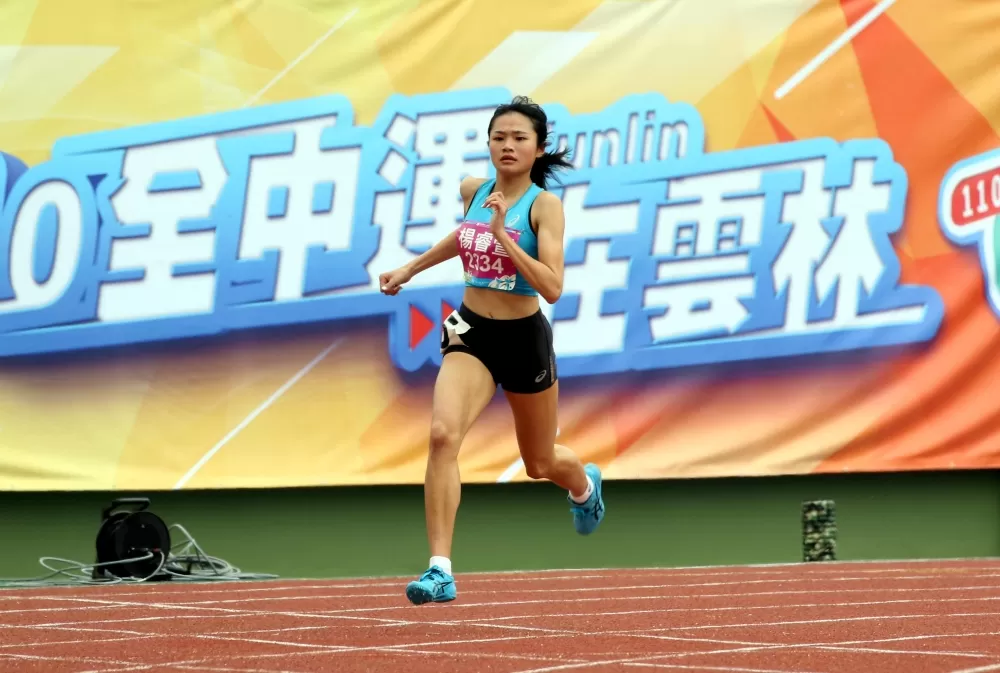 全中運奪四金的楊睿萱赴美追夢,確定缺席新北全運。林嘉欣/攝影。