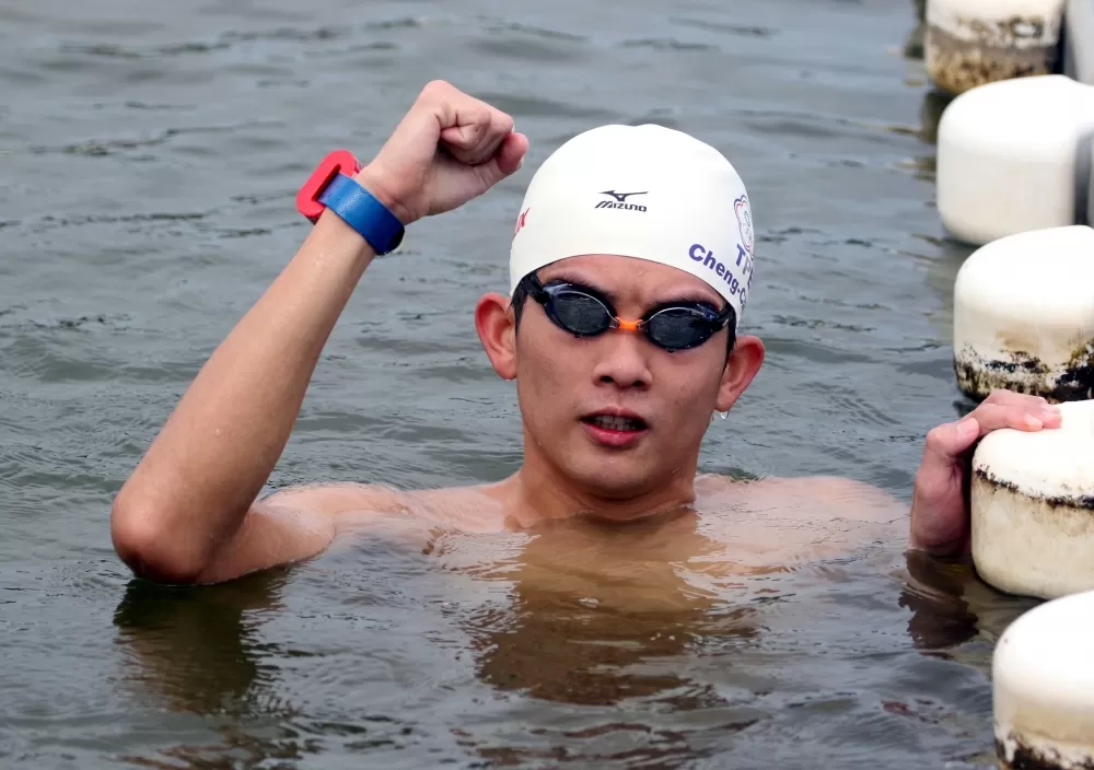 新北市卓承齊勇奪四金寫大滿貫。林嘉欣/攝影。