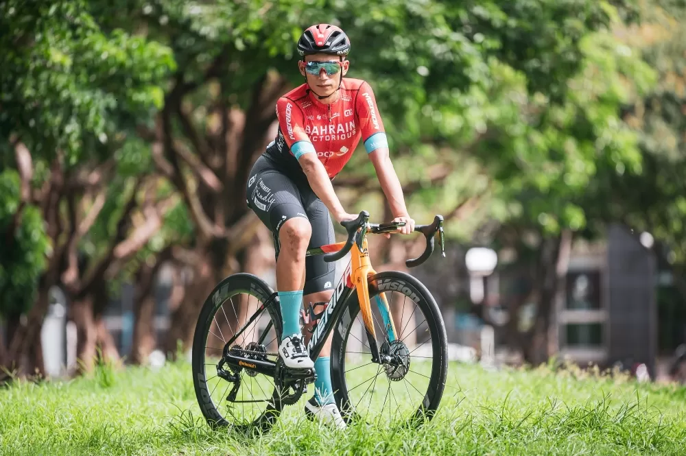 順利與車隊完成續約，馮俊凱2022的目標亦非常明確。美利達自行車提供。