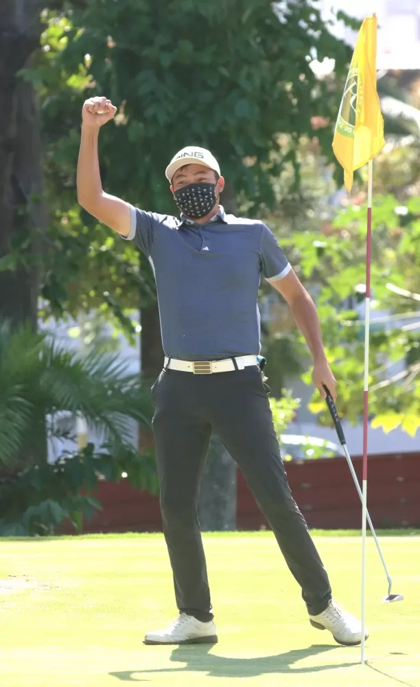 2021ThreeBond仰德挑戰賽職業冠軍陳裔東。