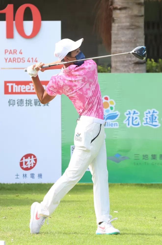 2021ThreeBond仰德挑戰賽業餘冠軍林薪祐。