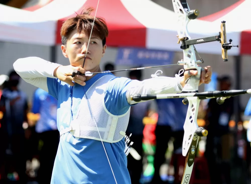 里約奧運銅牌雷千瑩。林嘉欣/攝影。