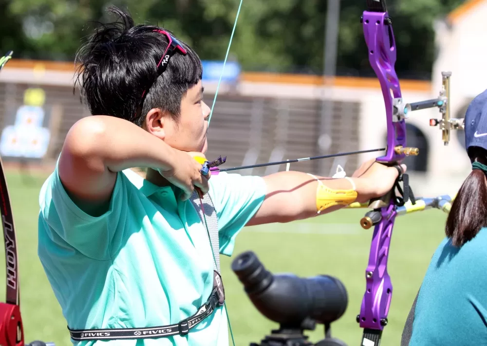 雅典奧運銅牌袁叔琪。林嘉欣/攝影。