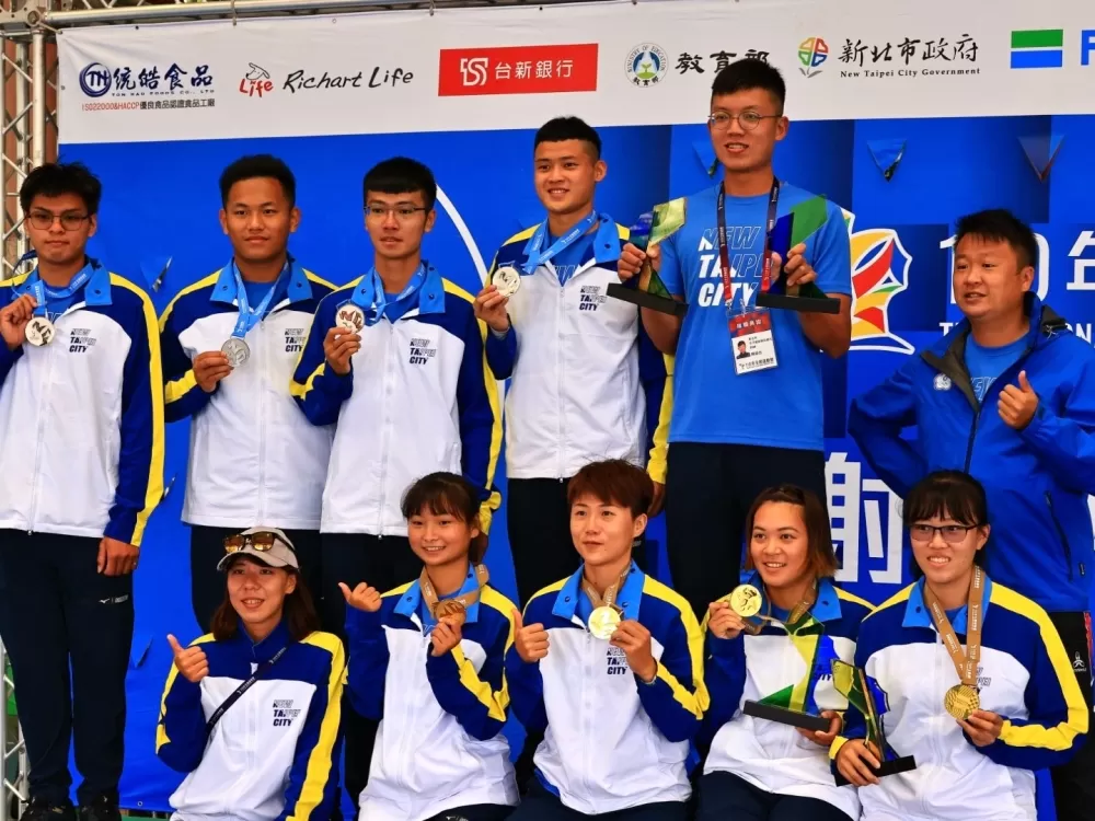 新北市大獲全勝。陳紀瑋/攝影。