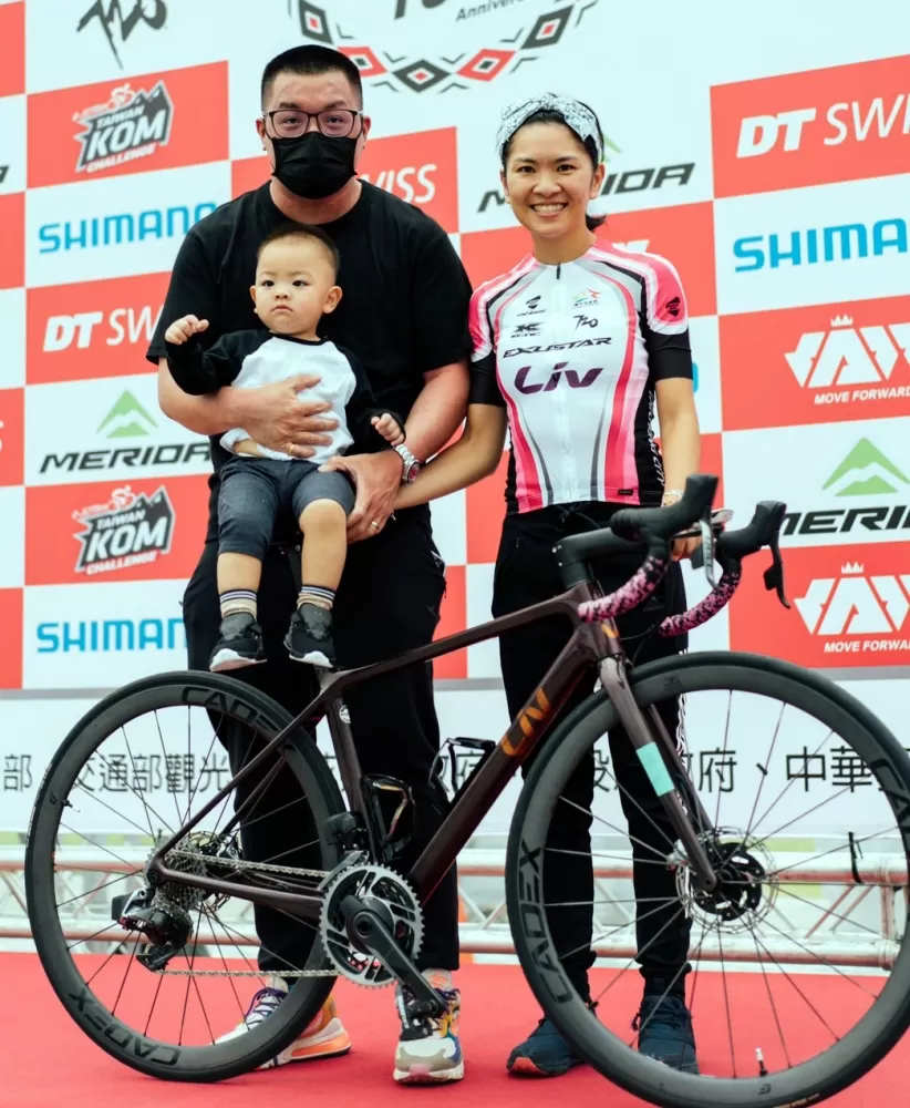 新手媽媽曾可妡產後復出。