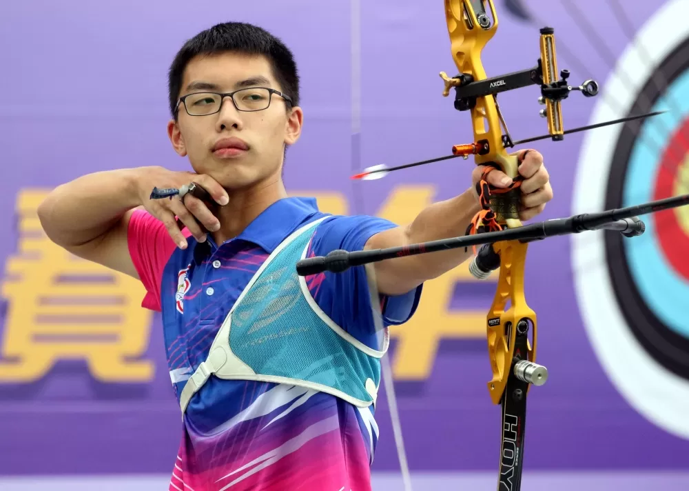 協會青年隊張譯中。林嘉欣/攝影。