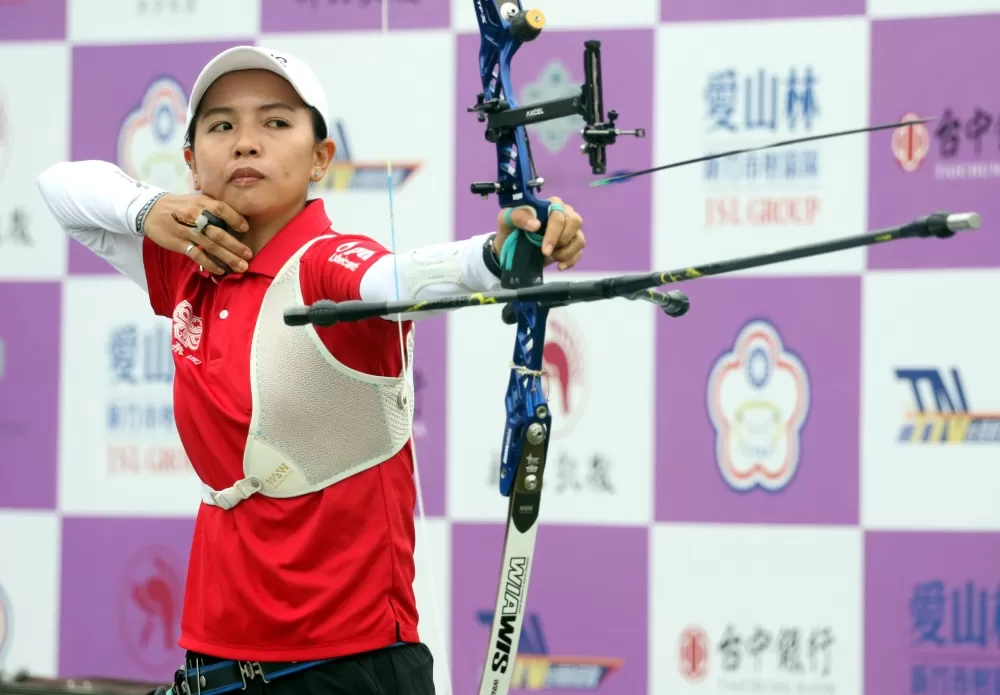 寒舍集團林佳恩。中華企業射箭聯盟/提供。
