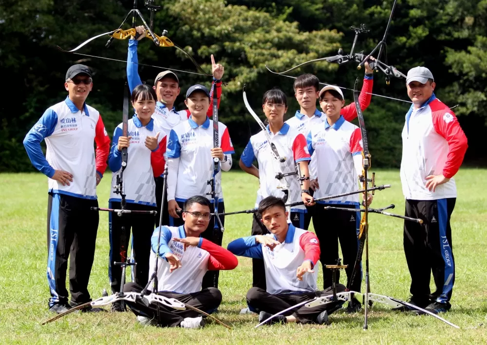 新竹愛山林首度揮師至尊盟主賽。中華企業射箭聯盟/提供。