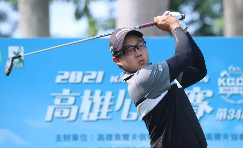 高雄公開賽職業冠軍李玠柏。