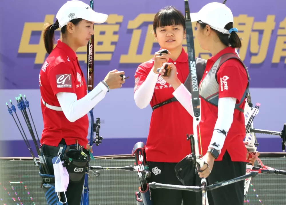 寒舍女團。中華企業射箭聯盟/提供。
