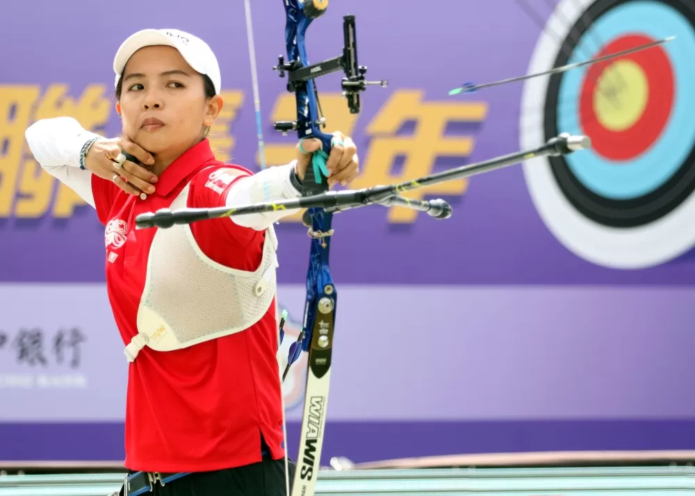 寒舍林佳恩。中華企業射箭聯盟/提供。