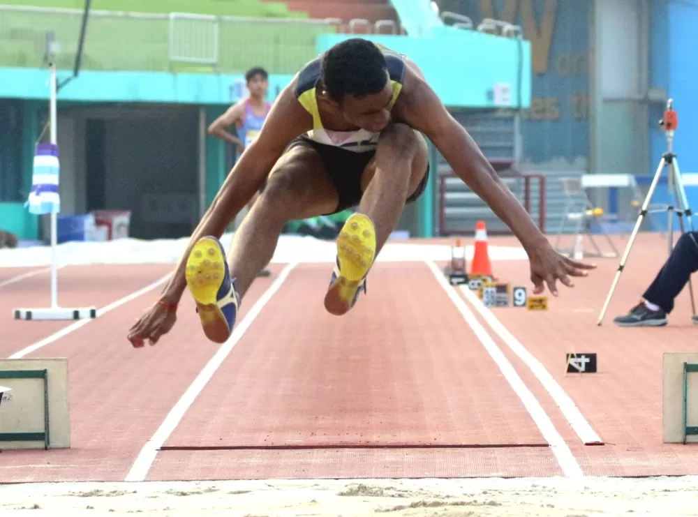 第三名的桃市中壢國中古帕辛是印度人。林嘉欣/攝影。