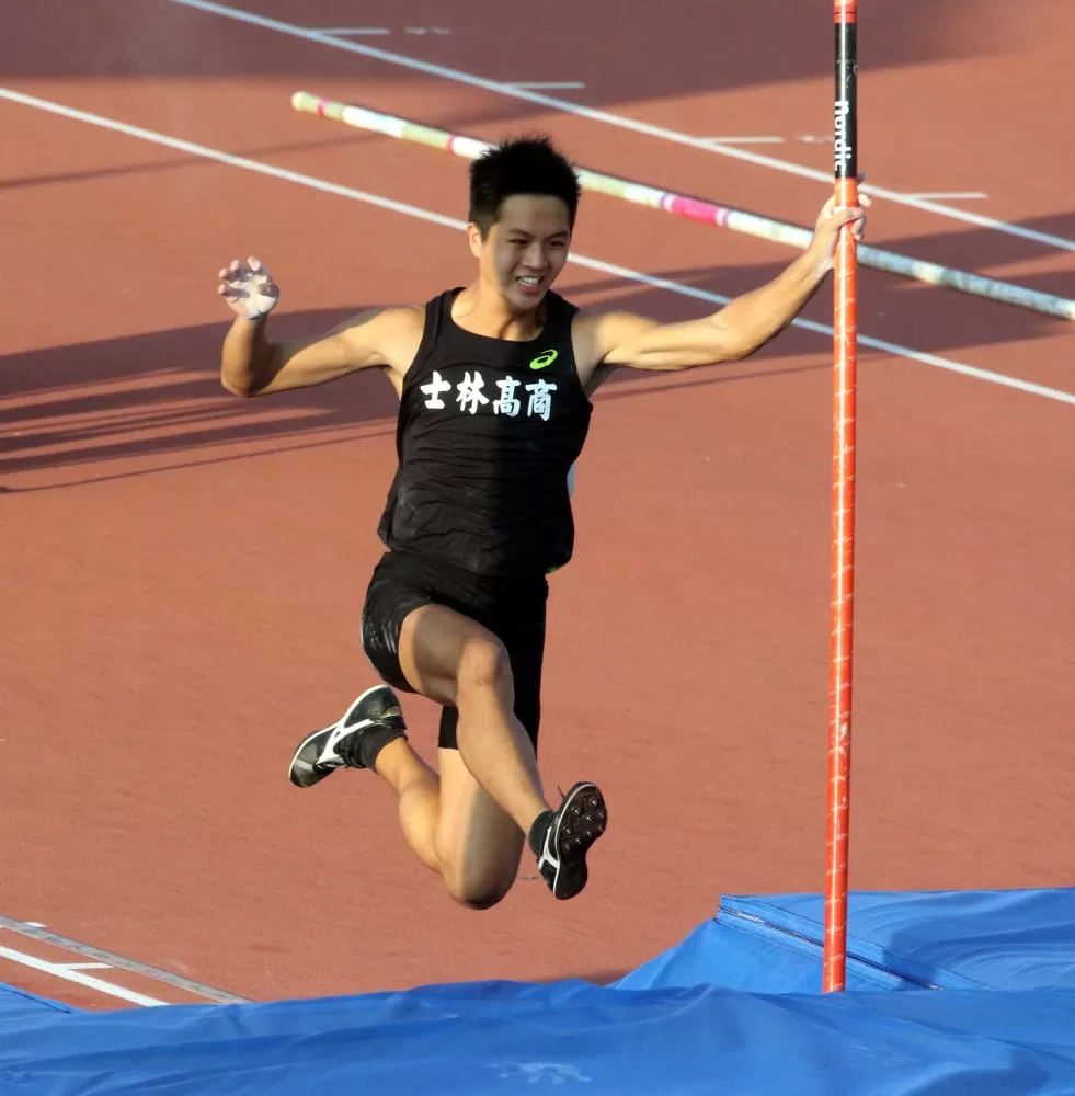 北市士林高商林峻毅第三。林嘉欣/攝影。