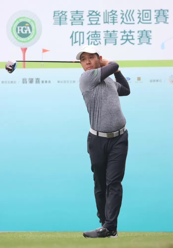 黃祥豪71桿(-1)暫並列第四。