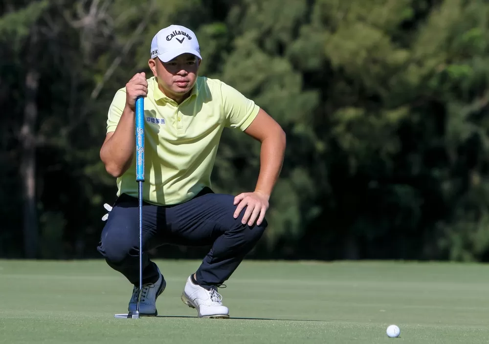 詹世昌以-4暫列第三。