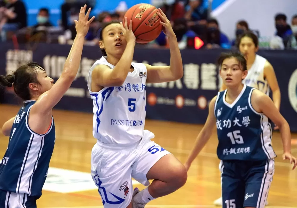 台灣體大林莞苓UBA初登場。